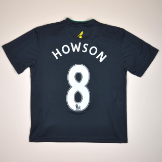 Norwich 2012 - 2013 Away Shirt #8 Howson (Very good) S