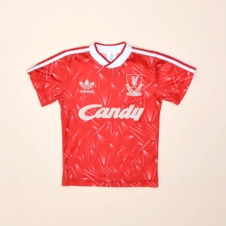 Liverpool 1989 - 1991 Home Shirt (Good) YS