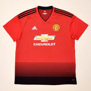 Manchester United 2018 - 2019 Home Shirt (Excellent) XL