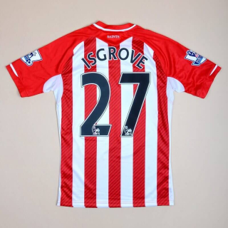 Southampton 2014 - 2015 Match Issue Home Shirt #27 Isgrove (Very good) M