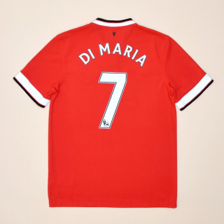 Manchester United 2014 - 2015 Home Shirt #7 Di Maria (Very good) M