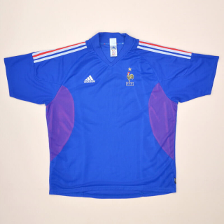 France 2002 - 2004 Home Shirt (Very good) XL