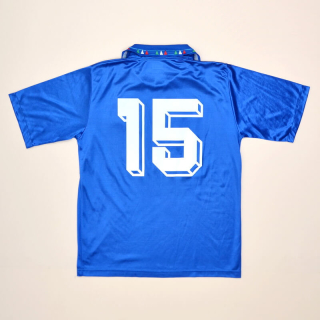 Italy 1986 - 1990 Home Shirt #15 (Very good) M