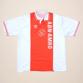 Ajax 1991 - 1993 Home Shirt (Not bad) XL