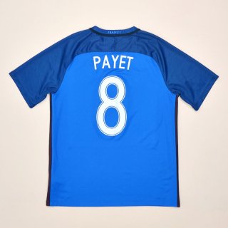 France 2016 - 2017 Home Shirt #8 Payet (Very good) L