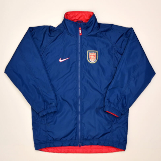 Arsenal 1997 - 1998 Reversible Bench Jacket S