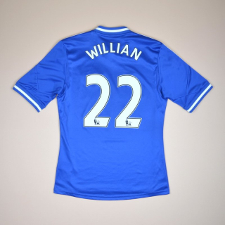 Chelsea 2013 - 2014 Home Shirt #22 Willian (Very good) S