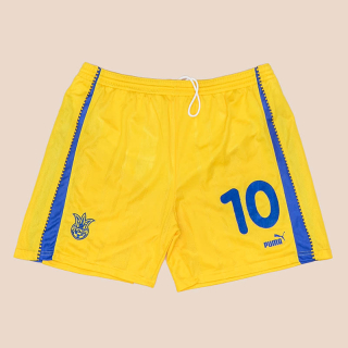 Ukraine 1998 - 2000 Player Issue Home Shorts #10 (Very good) XXL