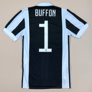 Juventus 2017 - 2018 Adizero Home Shirt #1 Buffon (Very good) S