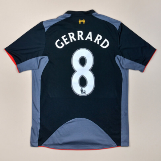 Liverpool 2012 - 2013 Away Shirt #8 Gerrard (Excellent) M