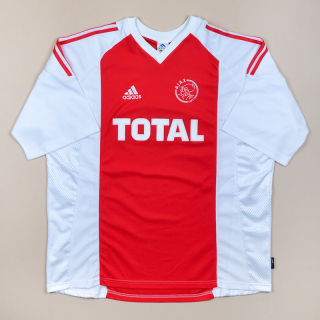 Ajax Cape Town 2003 - 2004 Home Shirt (Good) XL