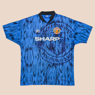 Manchester United 1992 - 1993 Away Shirt (Very good) XL