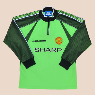 Manchester United 1998 - 1999 Goalkeeper Shirt (Good) YM