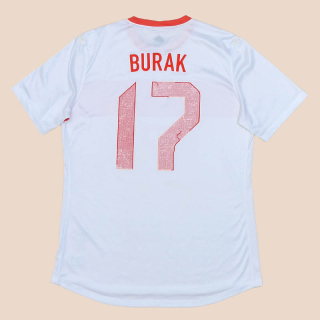 Turkey 2012 - 2013 Match Issue Away Shirt #17 Burak (Bad) XL