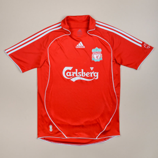 Liverpool 2006 - 2008 Home Shirt (Very good) S