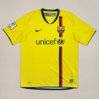 Barcelona 2008 - 2009 Away Shirt (Very good) M