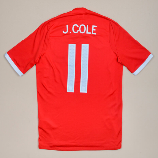 England 2010 - 2011 'South Africa' Away Shirt J. Cole (Excellent) S