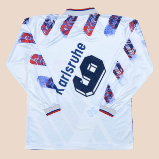 Karlsruher 1994 - 1995 Match Issue Home Shirt #9 (Good) XL