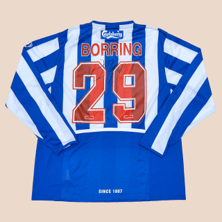 OB Odense 2003 - 2004 Match Issue Home Shirt #29 Borring (Very good) XXL