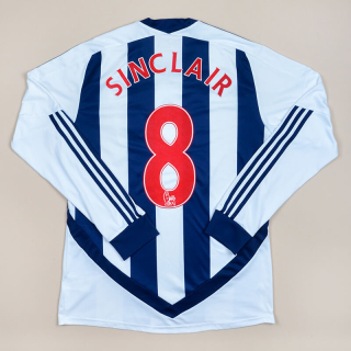 West Brom 2011 - 2012 Home Shirt #8 Sinclair (Very good) M