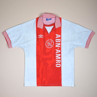 Ajax 1996 - 1997 Home Shirt (Very good) XL