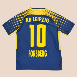 Red Bull Leipzig 2017 - 2018 Away Shirt #10 Forsberg (Very good) M