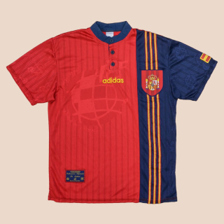 Spain 1996 - 1998 Home Shirt (Very good) S