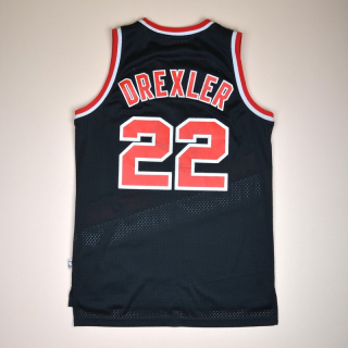 Portland Trailblazers 2000 NBA Adidas Originals Basketball Shirt #22 Drexler (Excellent) M