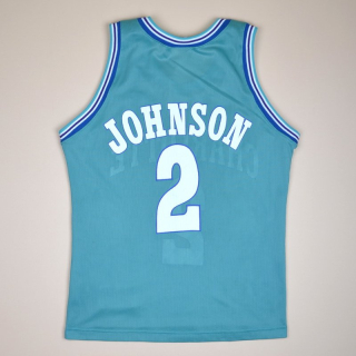 Charlotte Hornets NBA Basketball Shirt #2 Johnson (Very good) M