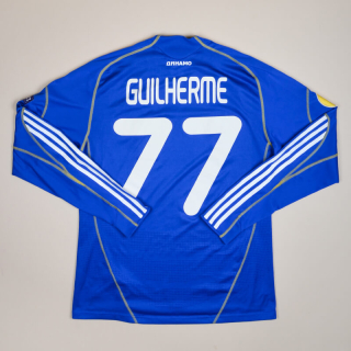 Dynamo Kiev 2010 - 2011 Match Issue Europa League Away Shirt #77 Guilherme (Very good) M