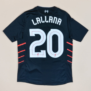 Liverpool 2016 - 2017 European Away Shirt #20 Lallana (Very good) S