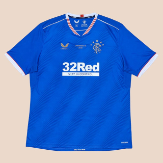 Rangers 2020 - 2021 Special Edition 'Champions 55 20/21' Home Shirt (Good) XXXL