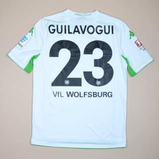 Wolfsburg 2014 - 2015 Match Issue Home Shirt #23 Guilavogui (Excellent) M