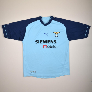 Lazio 2002 - 2003 European Home Shirt (Good) XL