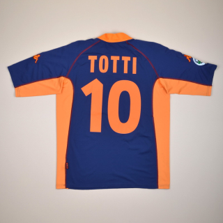 Roma 2001 - 2002 Third Shirt #10 Totti (Very good) XXL