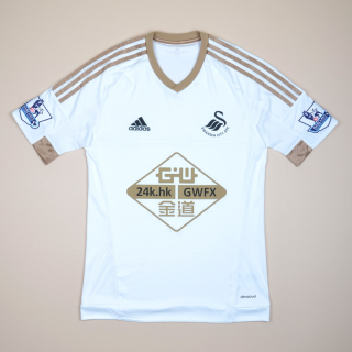 Swansea 2015 - 2016 Home Shirt (Very good) S