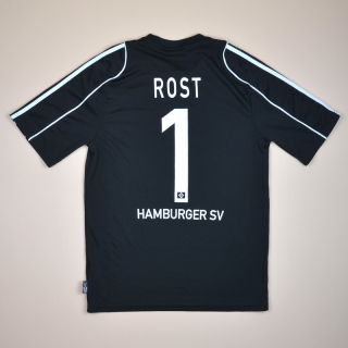 Hamburg 2007 - 2008 Goalkeeper Shirt #1 Rost (Very good) S