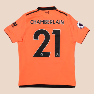 Liverpool 2017 - 2018 Third Shirt #21 Chamberlain (Good) YXL