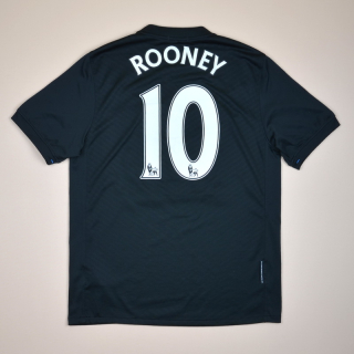 Manchester United 2009 - 2010 Away Shirt #10 Rooney (Very good) S