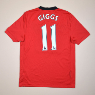 Manchester United 2009 - 2010 Home Shirt #11 Giggs (Very good) S