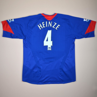 Manchester United 2005 - 2006 Away Shirt #4 Heinze (Very good) XL