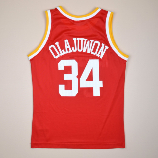 Houston Rockets NBA Basketball Shirt #34 Olajuwon (Excellent) S