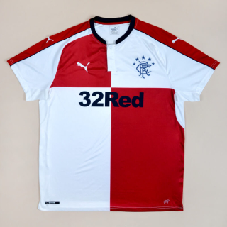 Rangers 2016 - 2017 Away Shirt (Good) M