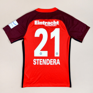 Eintracht Frankfurt 2016 - 2017 Away Shirt #21 Stendera (Excellent) S