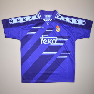 Real Madrid 1994 - 1996 Away Shirt (Very good) XL