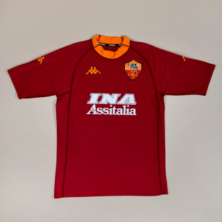 Roma 2000 - 2001 Home Shirt (Very good) M