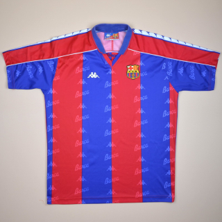 Barcelona 1992 - 1995 Home Shirt (Very good) XL