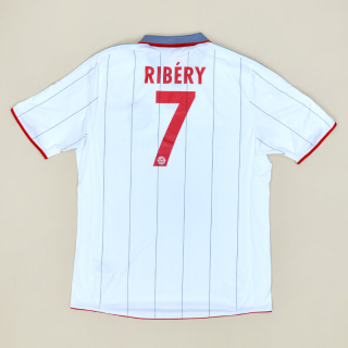 Bayern Munich 2009 - 2010 Champions League Third Shirt #7 Ribery (Very good) XL