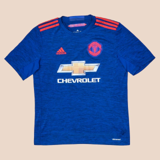 Manchester United 2016 - 2017 Away Shirt (Excellent) YXL