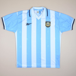 Argentina 1999 - 2000 Home Shirt (Excellent) S